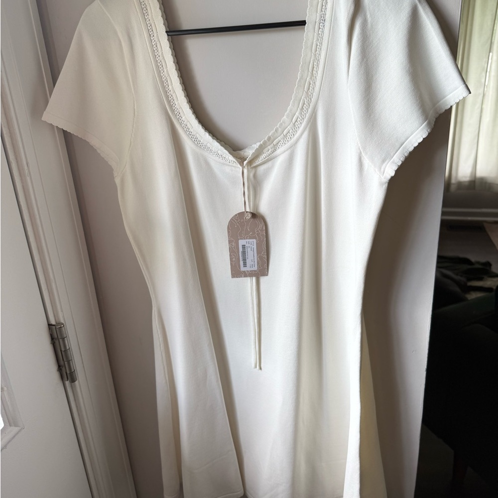Meshki White Mini Dress